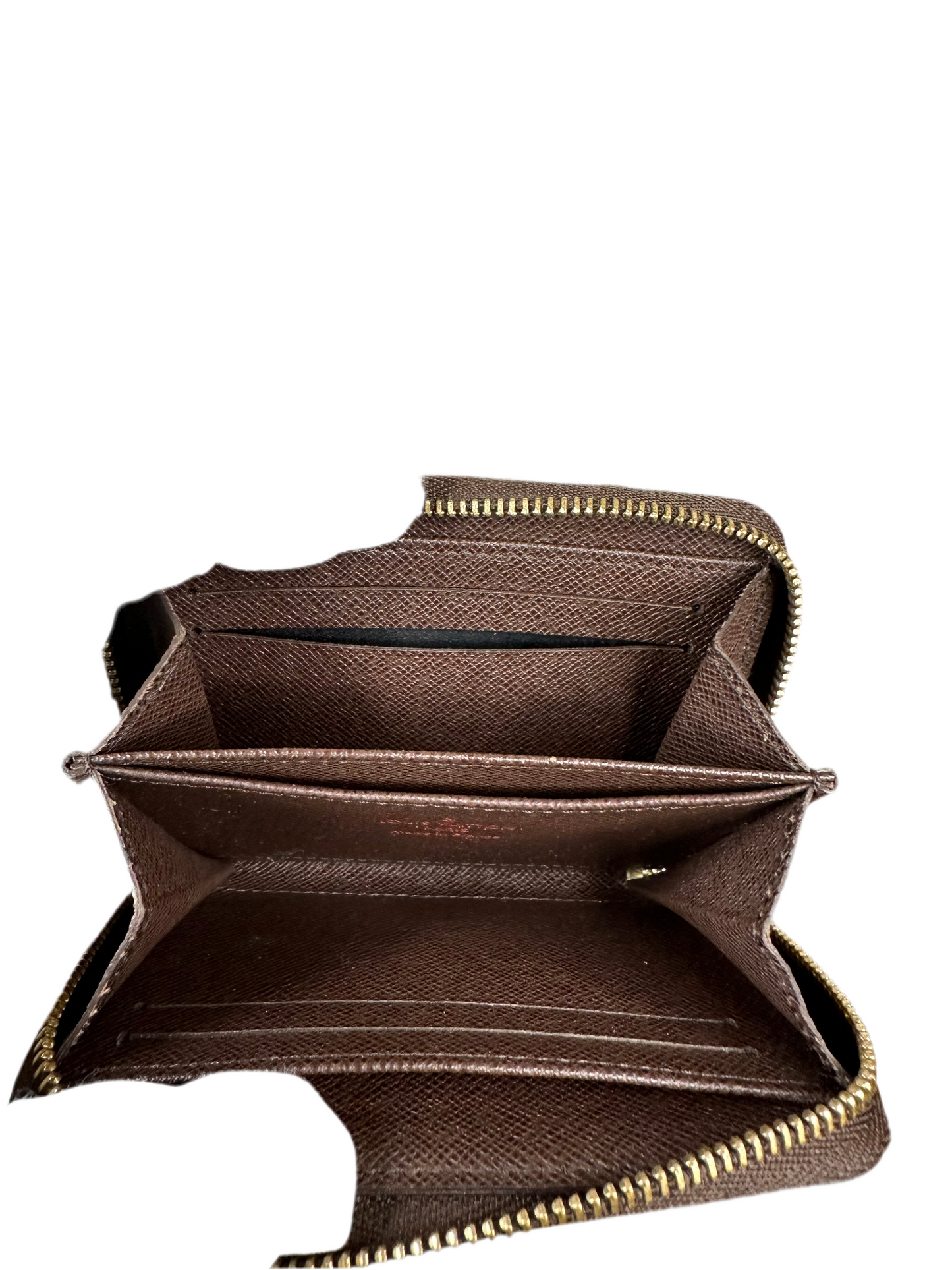 Louis Vuitton Zippy Coin Purse in Damier Ebene