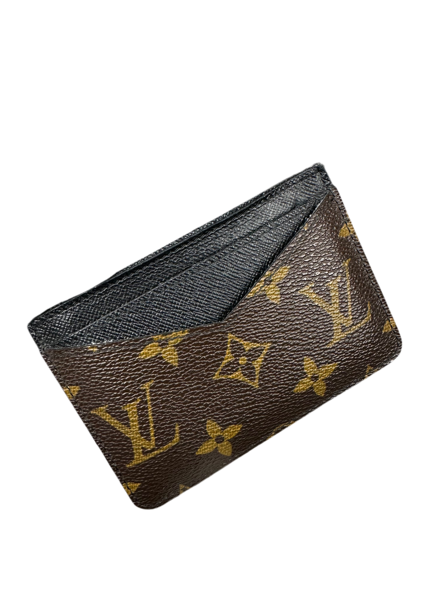 Louis Vuitton Neo Porte Cartes Card Holder in Monogram Macassar