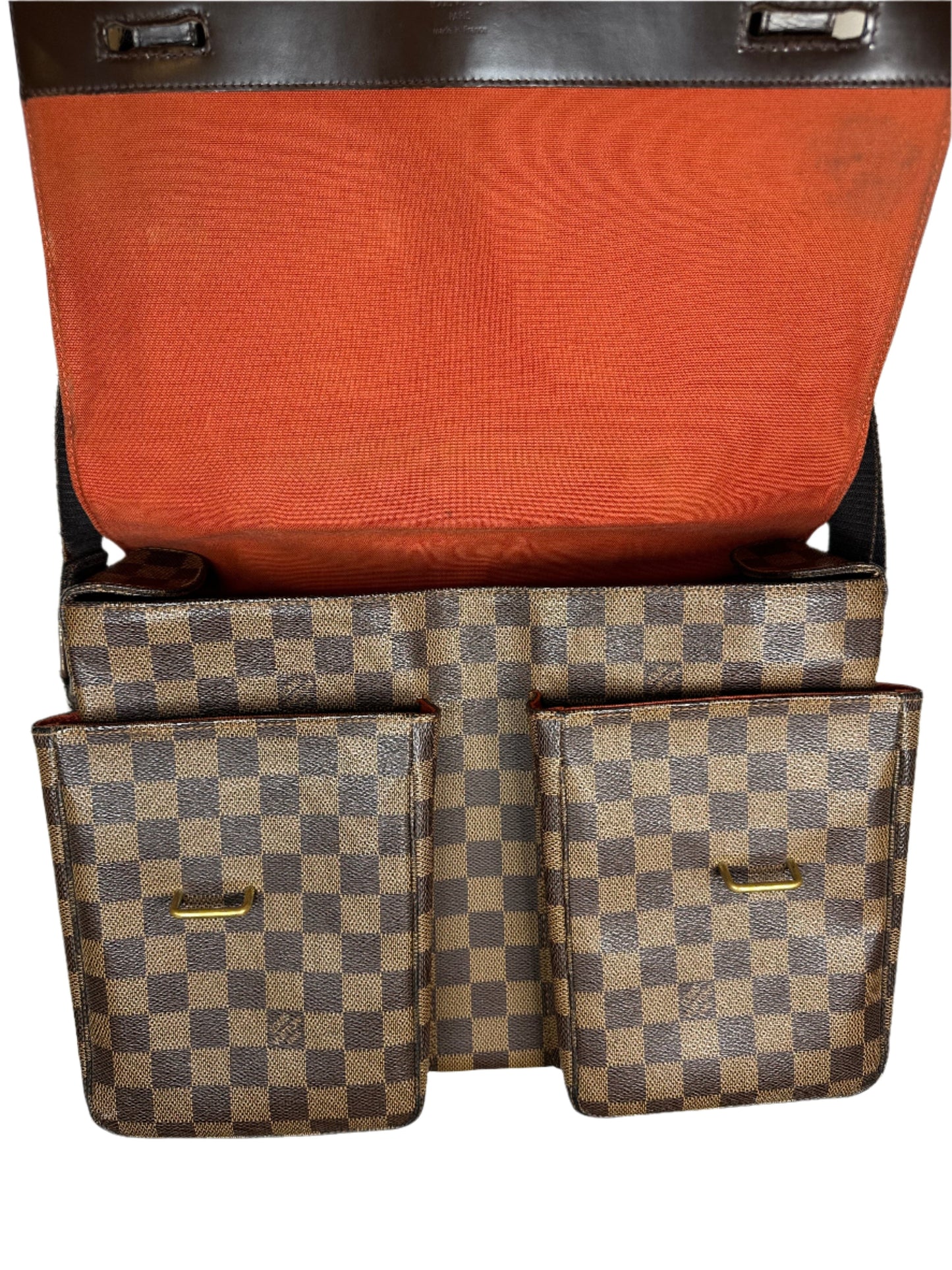 Louis Vuitton Broadway Messenger Bag in Damier Ebene