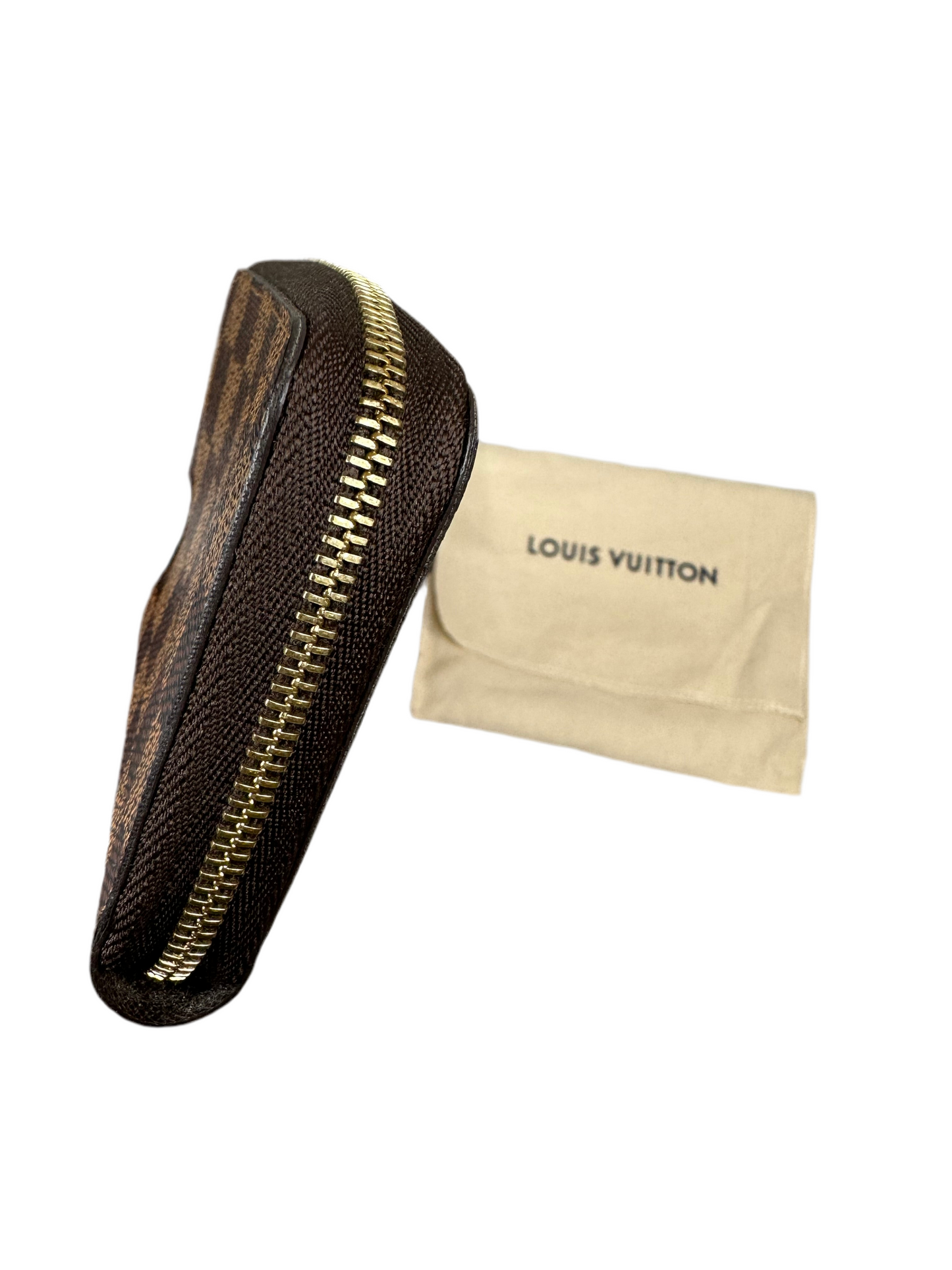 Louis Vuitton Zippy Coin Purse in Damier Ebene