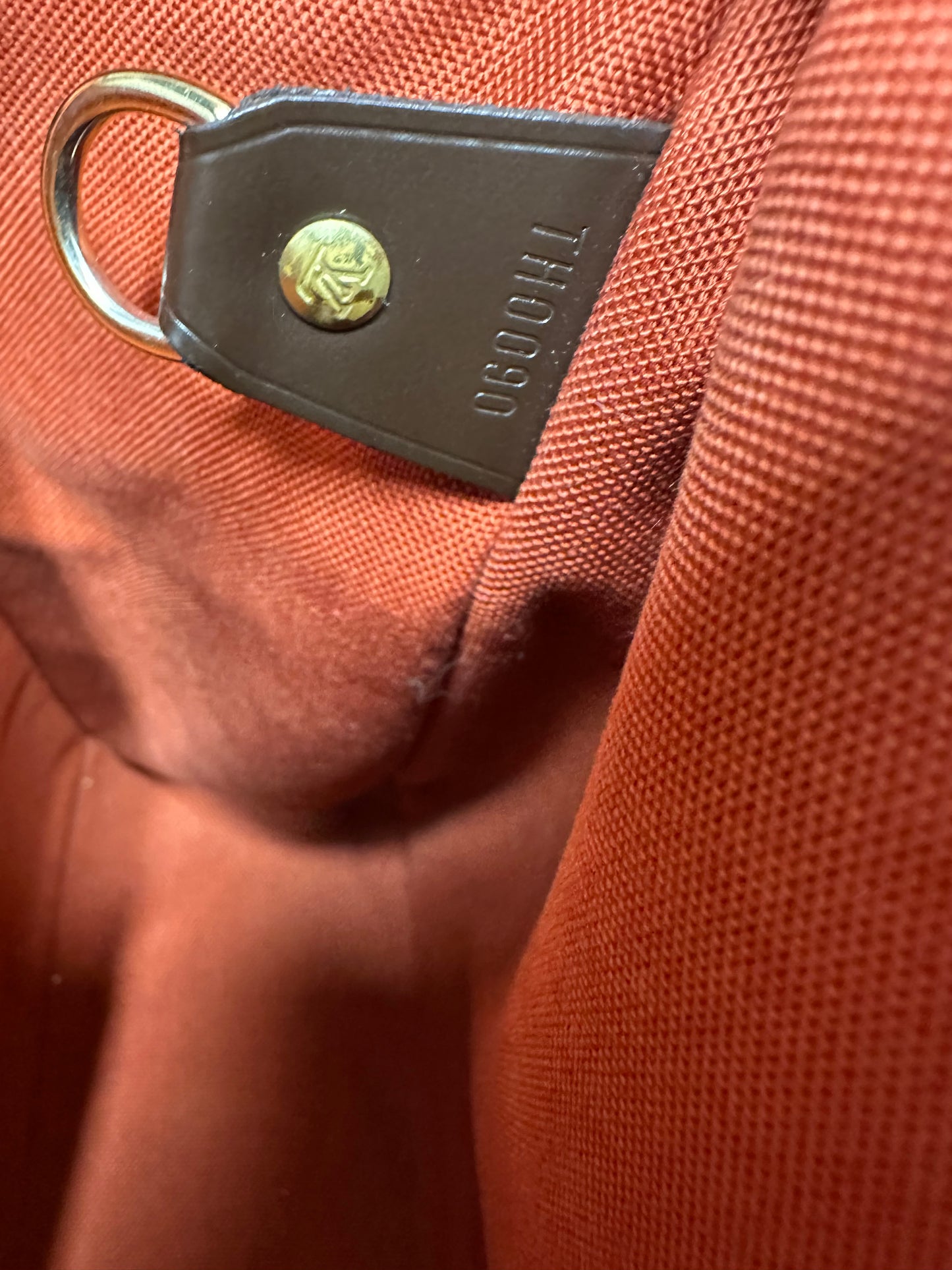 Louis Vuitton Broadway Messenger Bag in Damier Ebene