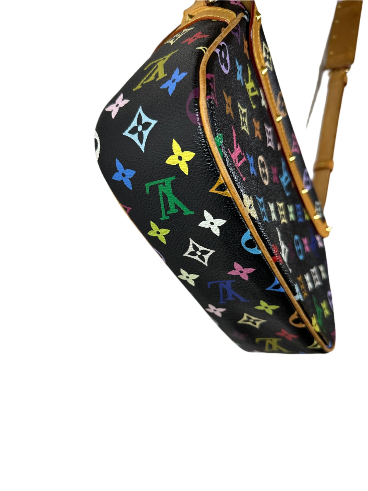 Louis Vuitton Sologne in Takashi Murakami Black Multicolor
