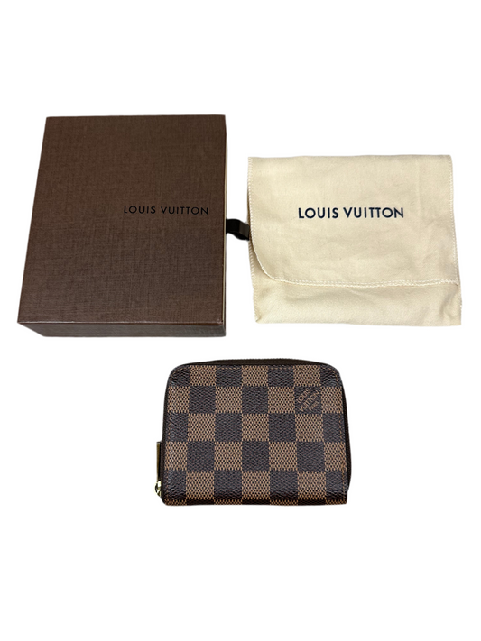 Louis Vuitton Zippy Coin Purse in Damier Ebene
