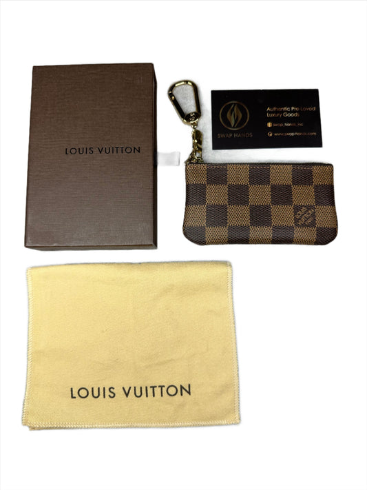 Louis Vuitton Damier Ebene Clés Pochette Key Pouch