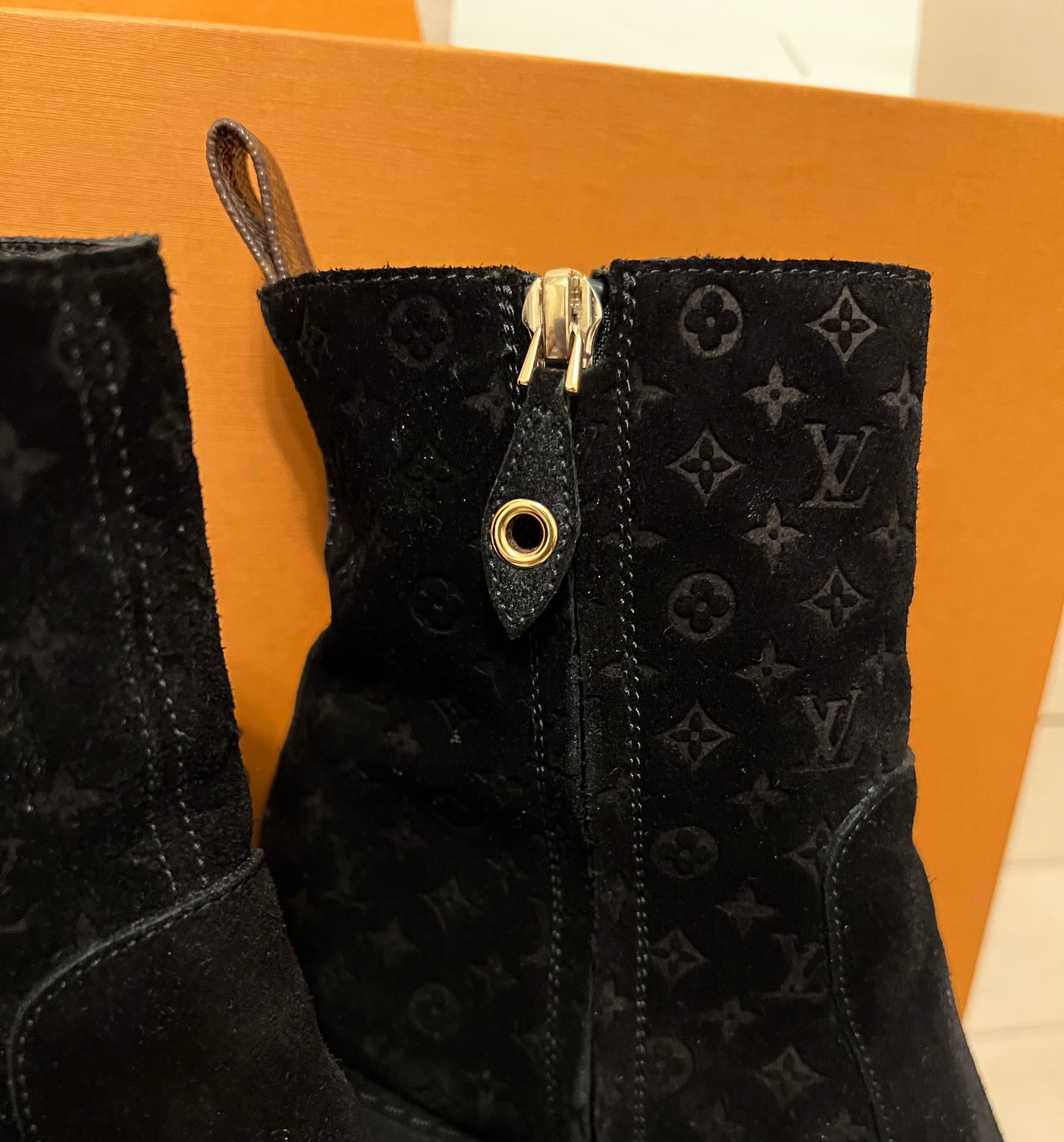 Fashion Bomb Daily - One of the hottest boot designs of the season by  @louisvuitton . These Patti Wedge high boots featuring zip and popper  details and LV monogram accents. Priced at